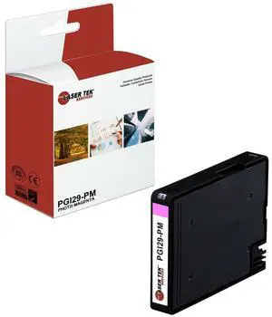 Laser Tek Services Compatible High Yield Ink Cartridge Replacement for Canon PGI-29 PGI29 Works with Canon Pixma PRO-1 PRO1 Printers (Photo Magenta, 1 Pack) - 2,370 Pages
