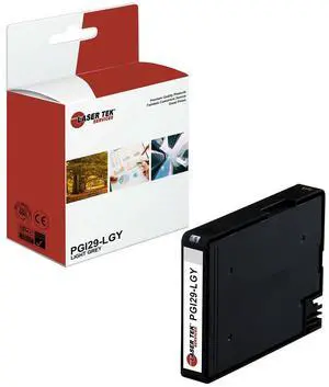 Laser Tek Services Compatible High Yield Ink Cartridge Replacement for Canon PGI-29 PGI29 Works with Canon Pixma PRO-1 PRO1 Printers (Light Grey, 1 Pack) - 2,370 Pages