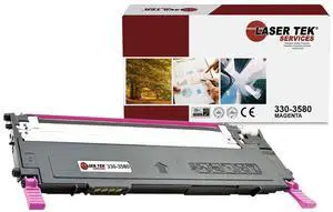 Laser Tek Services Compatible Toner Cartridge Replacement for Dell 1230 330-3580 Works with Dell 1230C 1235CN Printers (Magenta, 1 Pack) - 1,000 Pages
