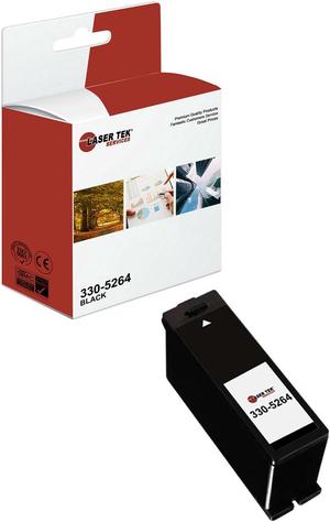 Laser Tek Services Compatible High Yield Ink Cartridge Replacement for Dell Series 21 22 23 24 330-5264 Works with Dell P713w V715w Printers (Black, 1 Pack)