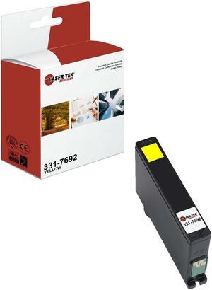 Laser Tek Services Compatible High Yield Ink Cartridge Replacement for Dell 34 331-7692 Works with Dell V525w V725W Printers (Yellow, 1 Pack) - 700 Pages