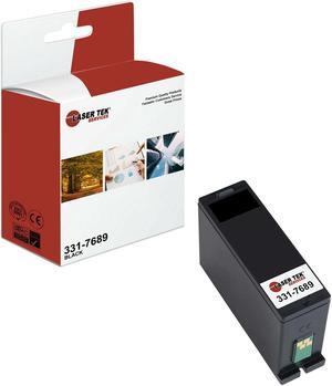 Laser Tek Services Compatible High Yield Ink Cartridge Replacement for Dell 34 331-7377 Works with Dell V525w V725W Printers (Black, 1 Pack) - 750 Pages