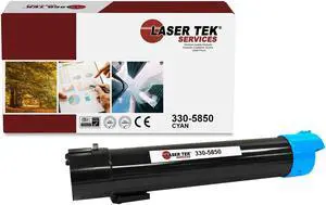 Laser Tek Services® Cyan Compatible Replacement Dell 5130 (330-5850) Toner Cartridge
