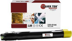 Laser Tek Services Compatible Toner Cartridge Replacement for Dell 7130 330-6144 Works with Dell Color Laser 7130cdn Printers (Yellow, 1 Pack) - 20,000 Pages