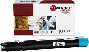 Laser Tek Services® Cyan Compatible Replacement Dell 7130 (330-6138) Toner Cartridge