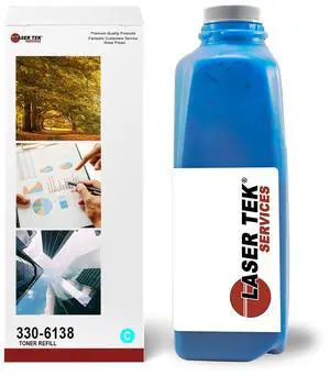LTS 330-6138 Cyan Toner Refill Kit Compatible for Dell 7130cdn