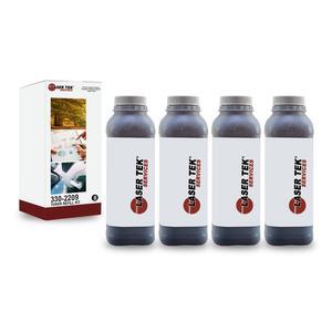 4Pk LTS 2335 Black Toner Refill Kit Compatible for Dell 2335 2335cn 2335dn