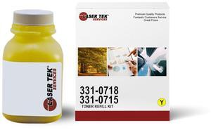 LTS 2150 Yellow HY Toner Refill Kit Compatible for Dell 2150 2155 2155MFP