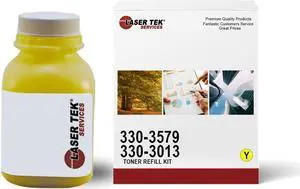 LTS 1230 Yellow HY Toner Refill Kit Compatible for Dell 1230 1230c 1230cn