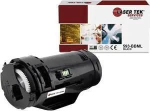 Laser Tek Services Compatible Toner Cartridge Replacement for Dell S2810A 593-BBML Works with Dell H815 H815dw S2815dn S2810dn Printers (Black, 1 Pack) - 3,000 Pages