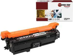 Laser Tek Services ® HP CE252A (504A) Yellow High Yield Compatible Replacement Toner Cartridge