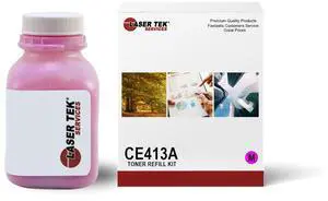 Laser Tek Services ® Magenta Toner with reset chip for HP 305A CE413A LaserJet Pro 400 Color M451DW M451nw