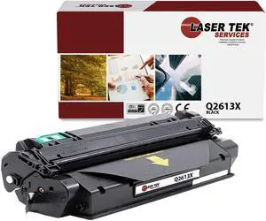 Laser Tek Services ® HP Q2613X (13X) High Yield Black Replacement Cartridge for the HP LaserJet 1300