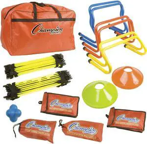 Champion Sports SAGKIT Speed and Agility Kit with Carry Bag