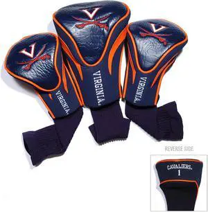Team Golf 25494 University of Virginia 3 Pack Contour Fit Headcover