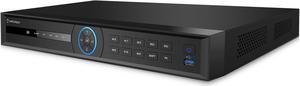 Amcrest 4K NV4232-EI 32CH AI NVR, Smart NVR, Facial Recognition, Facial Detection & Vehicle Detection - Supports 32 x 4K IP Cameras, Supports 2 x 16TB HDD (Not Included) (No PoE Ports Included)
