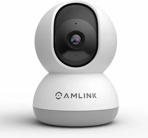AMLINK 4MP WiFi Camera Indoor, Human Detection, Motion-Tracking, w/ 2-Way Audio, Pan/Tilt Wireless IP Camera (Wired Power), NDAA Compliant, 30ft Night Vision, Built in Siren, AL4M-P401W AMLINK 4MP WiFi Camera Indoor, Human Detection, Motion-Tracking, w/ 2-Way Audio, Pan/Tilt Wireless IP Camera (Wired Power), NDAA Compliant, 30ft Night Vision, Built in Siren, AL4M-P401W