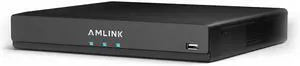 AMLINK 12MP 8CH AI NVR (8-Port PoE), Smart NVR, Human Detection & Vehicle Detection - Supports 8 x 12MP IP Cameras, Supports 1 x 20TB HDD (Not Included) ALN-4108E AMLINK 12MP 8CH AI NVR (8-Port PoE), Smart NVR, Human Detection & Vehicle Detection - Supports 8 x 12MP IP Cameras, Supports 1 x 20TB HDD (Not Included) ALN-4108E