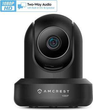Amcrest 1080p WiFi Camera Indoor, 2MP Pan/Tilt Home Security Camera, Auto-Tracking, Motion & Audio Detection, Privacy Mode, Enhanced Browser Compatibility, H.265, Two-Way Talk IP2M-841B-V3 (Black)
