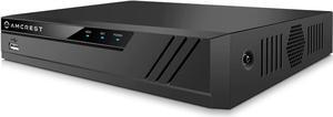 Amcrest NV4108E-A2 4K 8CH POE NVR (1080p/3MP/4MP/5MP/8MP) POE Network Video Recorder - Supports up to 8 x 8MP/4K IP Cameras, 8-Channel Power Over Ethernet Supports up to 10TB HDD (Not Included)