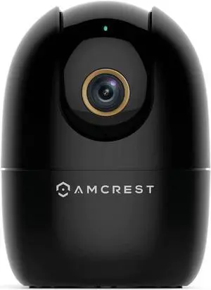 Amcrest 4MP WiFi Camera Indoor, Dog Camera, Sound & Baby Monitor, Human & Pet Detection, Motion-Tracking, w/ 2-Way Audio, Pan/Tilt Wireless IP Camera, Night Vision, Smart Home ASH41-B