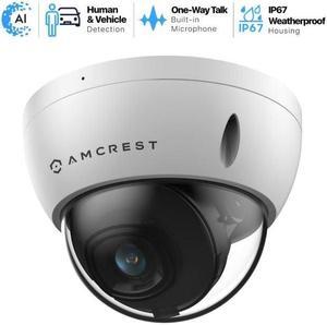 Amcrest 4K (8MP) AI Dome POE IP Security Camera IP8M-2493EW-AI-V3