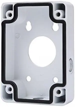 Amcrest AMCPFA120 Water-Proof Junction Box, Compatible w/ IP2M-850EB, IP2M-853EW, IP2M-858W & IP4M-1053EW