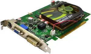 GF 9400GT 01G-P3-N943-LR Evga Nvidia Geforce 9400 GT 1GB DVI D-SUB PCI-EXPRESS Video Card PCI-EXPRESS Video Cards