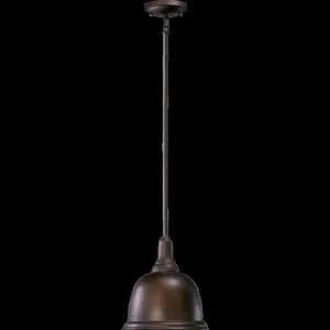 Quorum 1 Light Pendant, Oiled Bronze - 802-10-86