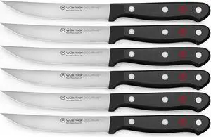 Wusthof Gourmet Six Piece Steak Knife Set