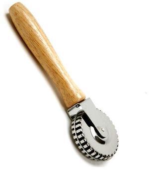 Norpro Stainless Steel Pastry and Pasta Crimper, Cutter, and Sealer, Silver