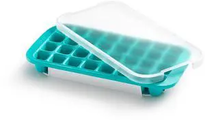 Lekue Industrial Silicone Ice Cube Tray, Blue