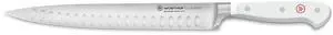 Wusthof Classic White 9 Inch Carving Knife, Hollow Edge