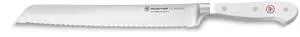 Wusthof Classic White 9 Inch Double Serrated Bread Knife