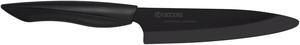 Kyocera Innovation Series 5" Slicing Knife w/Soft Grip Handle, Black Blade