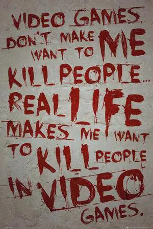 Gaming Video Games Poster Print (22 x 34) Gaming Video Games Poster Print (22 x 34)