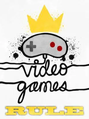 Video Games Rule Poster Print by Marcus Prime (24 x 36) Video Games Rule Poster Print by Marcus Prime (24 x 36)