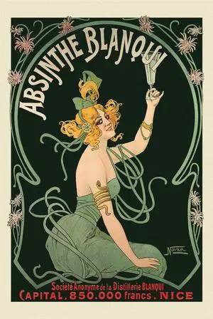 Nover Absinthe Blanqui Poster Print (24 X 36) Nover Absinthe Blanqui Poster Print (24 X 36)