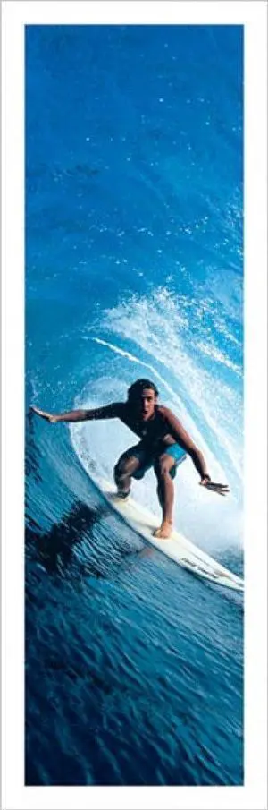 Riding The Tube Surfer Poster Print (22 x 34) Riding The Tube Surfer Poster Print (22 x 34)