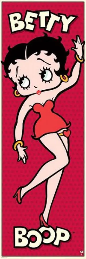 Betty Boop Red Poster Print (24 X 36) Betty Boop Red Poster Print (24 X 36)