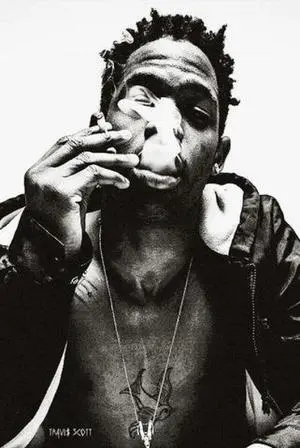 Travis Scott Smoke Poster Print (22 x 34) Travis Scott Smoke Poster Print (22 x 34)