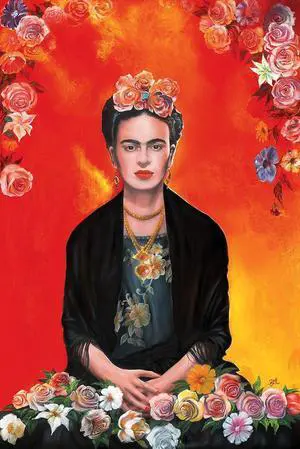 Frida Kahlo Meditation Poster Print (22 x 34) Frida Kahlo Meditation Poster Print (22 x 34)