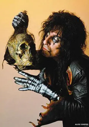 Alice Cooper Skull Poster (24 x 36) Alice Cooper Skull Poster (24 x 36)
