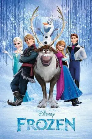 Disney Frozen - Movie Cast Poster Print (24 x 36) Disney Frozen - Movie Cast Poster Print (24 x 36)