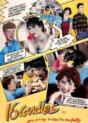 Sixteen Candles Collage Poster Print (22 x 34) Sixteen Candles Collage Poster Print (22 x 34)