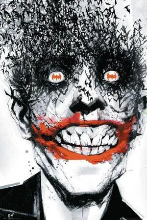 Batman - Joker Bats Arkham Poster Print (22 x 34) Batman - Joker Bats Arkham Poster Print (22 x 34)