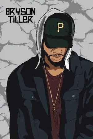 Bryson Tiller Cartoon Poster (24 x 36) Bryson Tiller Cartoon Poster (24 x 36)