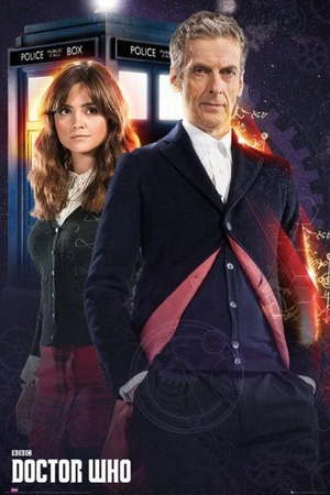 Doctor Who - 12Th Doctor And Clara Poster Print (24 X 36) Doctor Who - 12Th Doctor And Clara Poster Print (24 X 36)