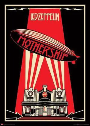Giant Led Zeppelin Mothership 40' X 55' Poster Print (24 X 36) Giant Led Zeppelin Mothership 40' X 55' Poster Print (24 X 36)