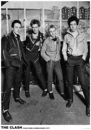 Clash Chalk Farm London 1977 Poster (24 x 36) Clash Chalk Farm London 1977 Poster (24 x 36)
